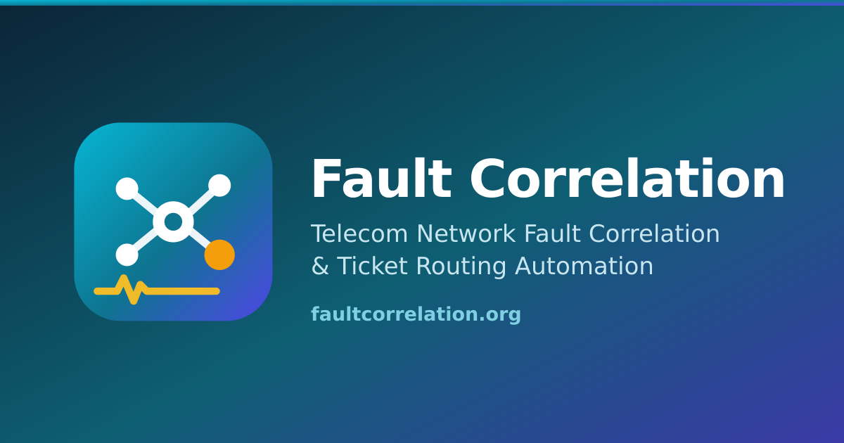Fault Correlation & Rule Engines · Fault Correlation